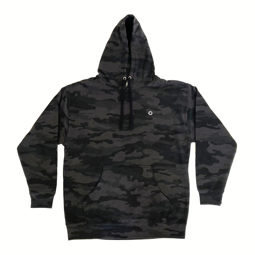 MIDWEIGHT HOODIE - BLACK CAMO