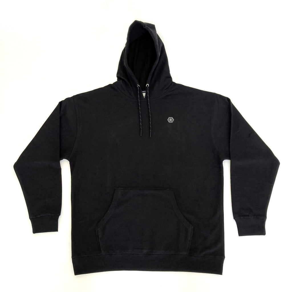 MIDWEIGHT HOODIE - MIDNIGHT BLACK